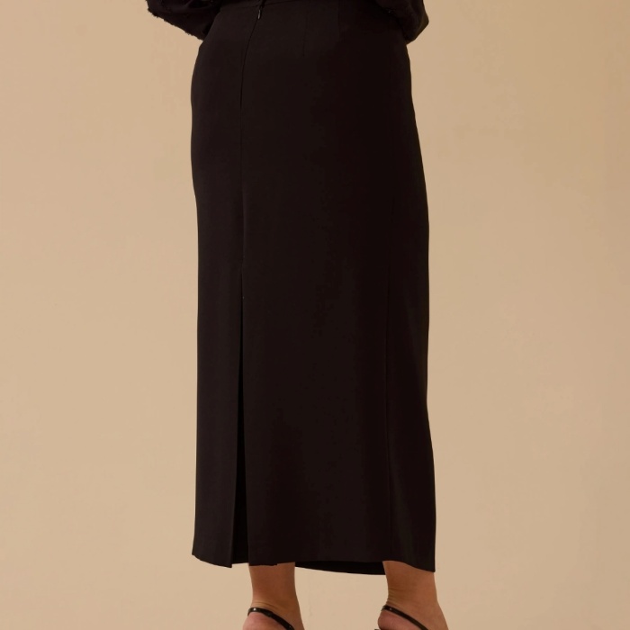 YENİ SEÇİL KADIN büyük beden basic etek 10002521614004