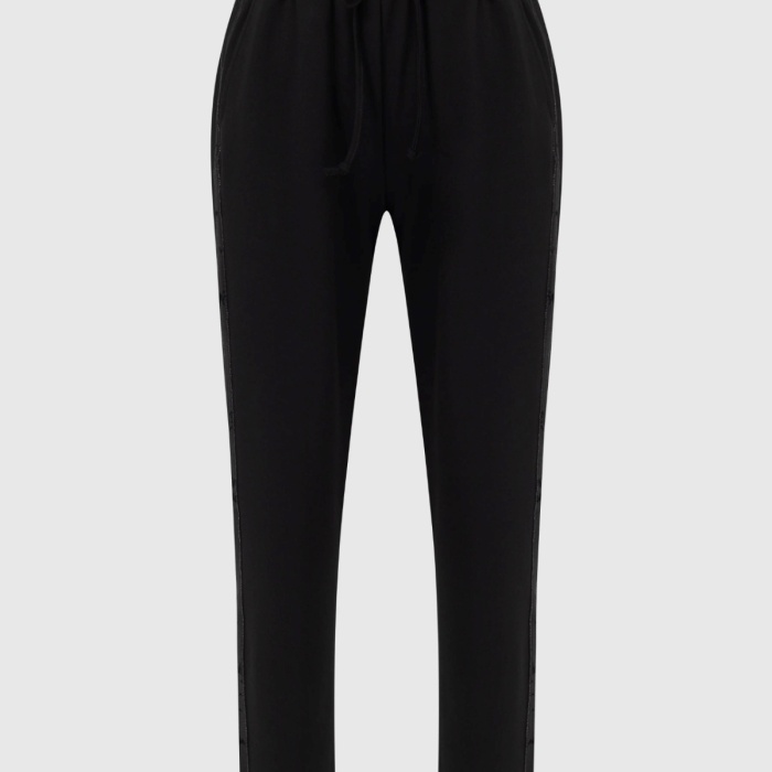 YENİ SEÇİL KADIN büyük beden bağcıklı cepli eşofman altı 10002421014015