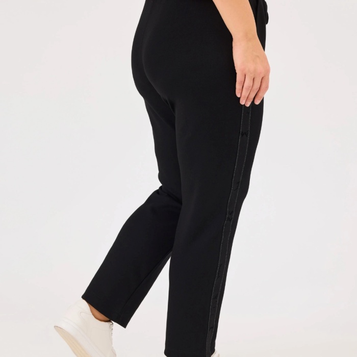 YENİ SEÇİL KADIN büyük beden bağcıklı cepli eşofman altı 10002421014015