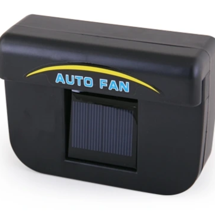 Auto Fan Güneş Enerjisiyle Çalışan Araç İçi Soğutucu