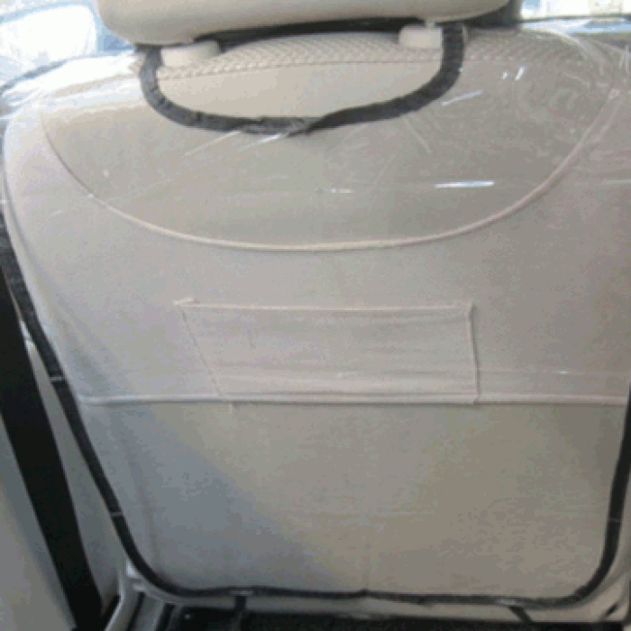 Araba Koltuk Arkası Koruyucu Şeffaf Kılıf