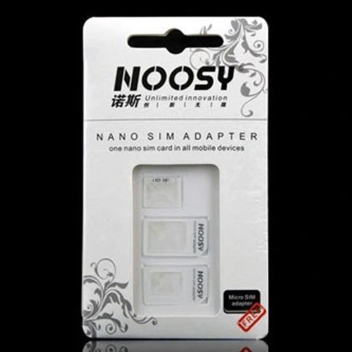 Noosy: Nano Ve Micro Sim Kart Adaptörü
