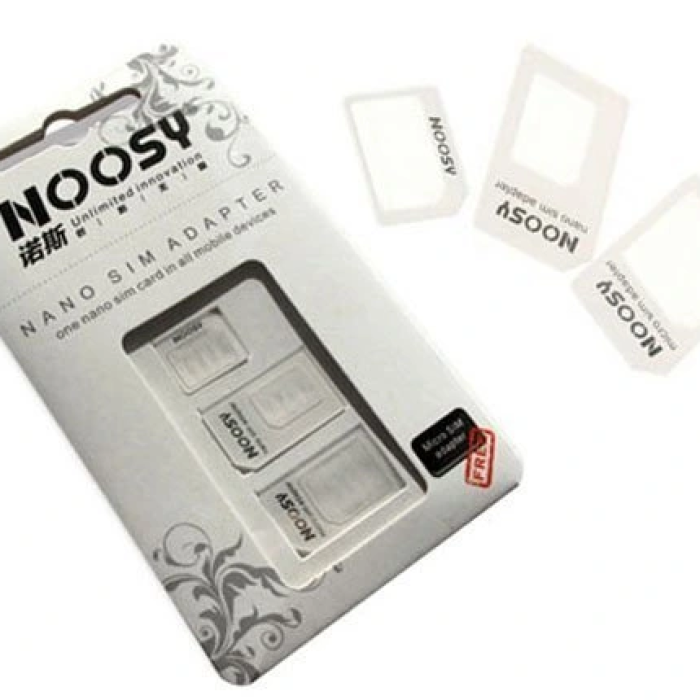 Noosy: Nano Ve Micro Sim Kart Adaptörü