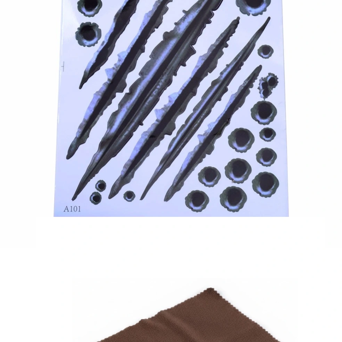 Araç Sticker Seti Yara Bere Oto Sticker Yara Şeklinde 3d