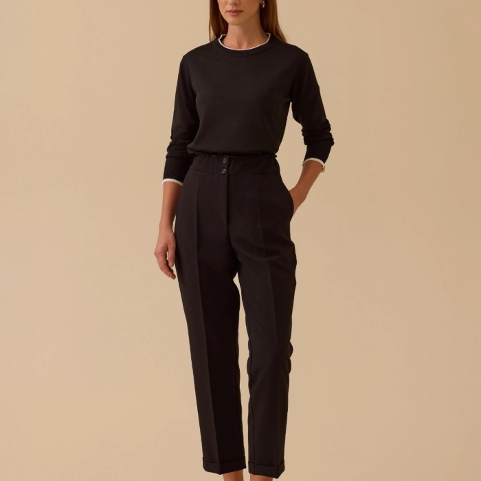 YENİ SEÇİL KADIN lena havuç kesim pantolon 10002521010036