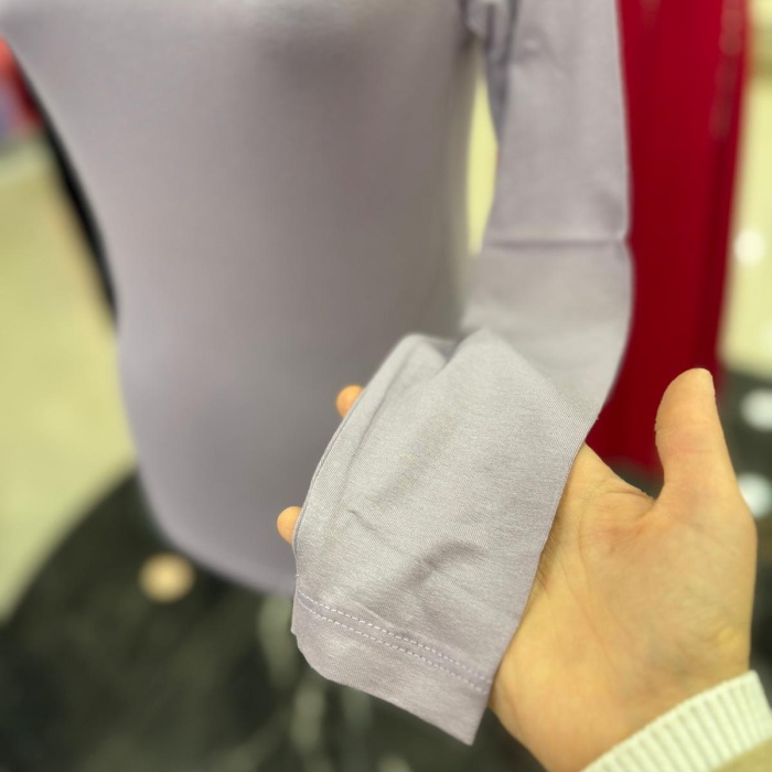 ENSAR GİYİM KADIN UZUN KOLLU SIFIR YAKA PENYE BODY