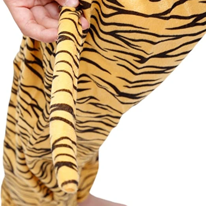 Çocuk Kaplan Kostumu - Aslan Kostümü 4-5 Yaş 100 Cm