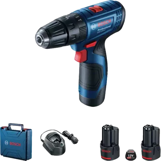Bosch GSB 120-LI 2 Ah Çift Akülü Darbeli Vidalama + Bosch GO Kit - 06019G8124