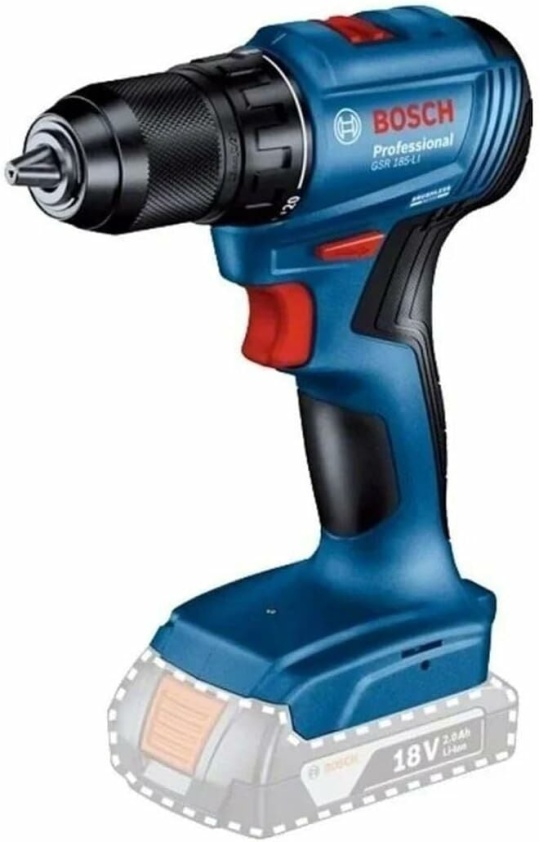 Bosch Gsr 185 + GDX 180 + GWS 180 2x4Ah Akülü Çantalı Vidalama Taşlama Seti - 0615990N3P