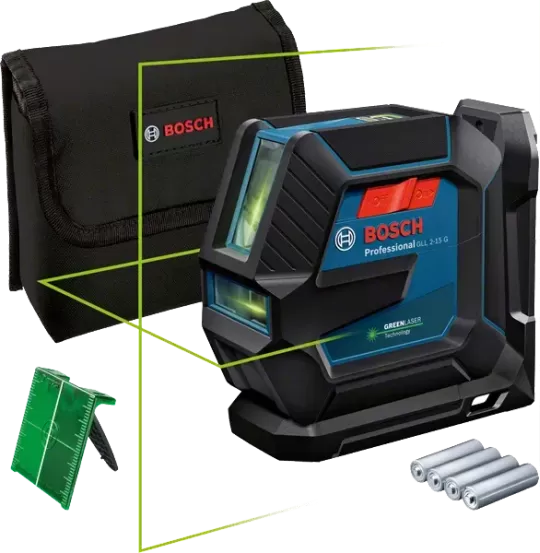 Bosch Professional GLL 2-15G Çizgi Hizalama Lazeri - 0601063W00