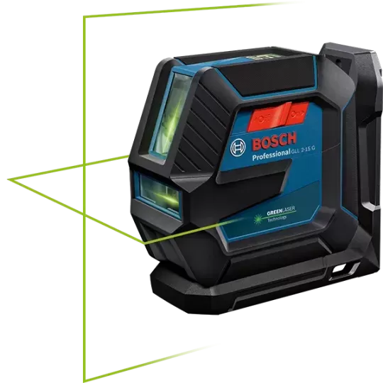 Bosch Professional GLL 2-15G Çizgi Hizalama Lazeri - 0601063W00