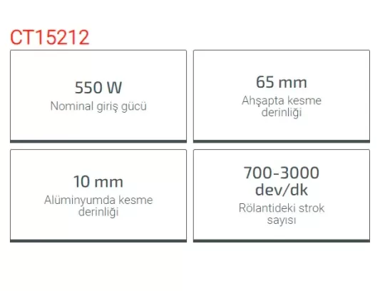 Crown Dekupaj Testere 550W Ct15212