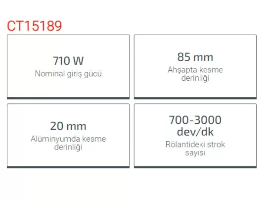Crown Dekupaj Testere 710W Ct15189
