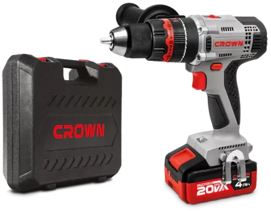 Crown Akülü Darbeli Matkap 20V-4Ah Ct21075Hmx-4 Bmc