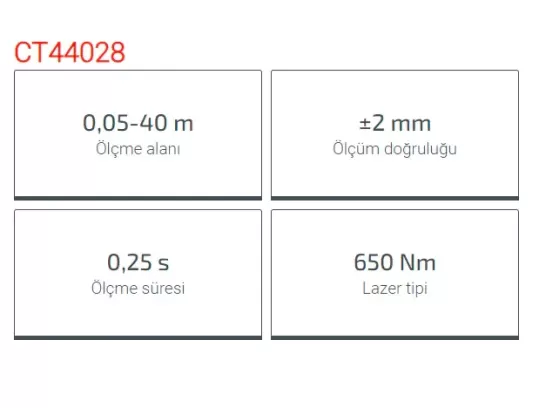 Crown Lazer Metre 40 M Ct44028