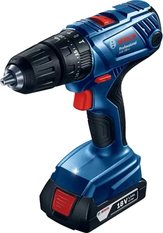 Bosch GSB 180 Li 18V 2Ah Tek Akülü Darbeli Matkap - 06019F8309