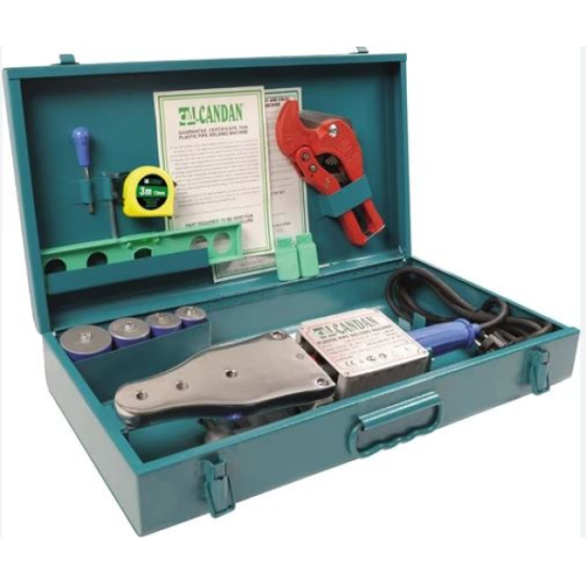 Candan CM-06-SET 1500 W PPRC Plastik Boru Kaynak Makinesi Seti