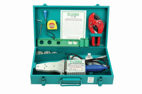 Candan CM-06-SET 1500 W PPRC Plastik Boru Kaynak Makinesi Seti