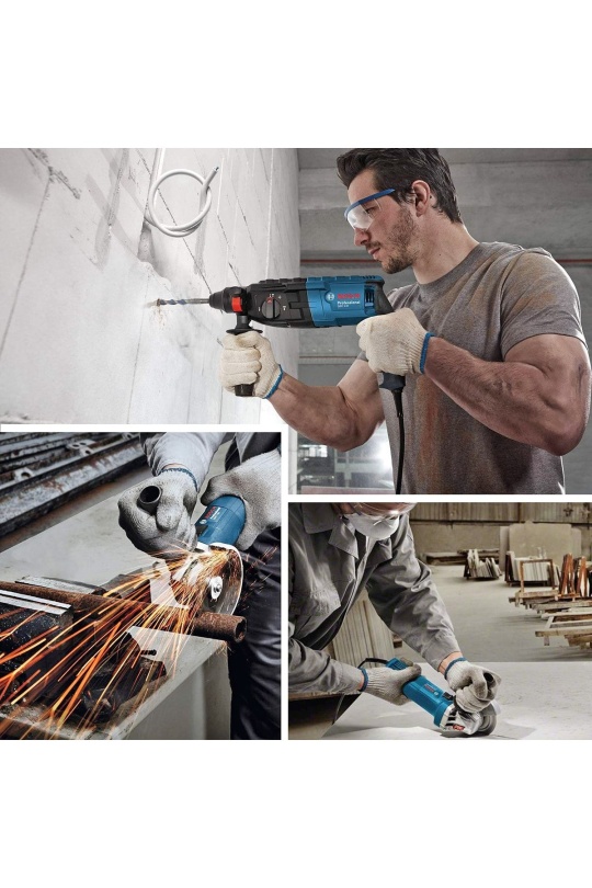Bosch Profesyonel GBH 240 Kırıcı Delici + GWS 750-115 Avuç Taşlama Makinesi