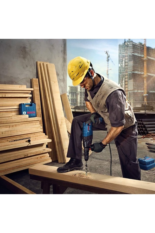 Bosch Profesyonel GBH 240 Kırıcı Delici + GWS 750-115 Avuç Taşlama Makinesi