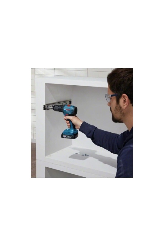 Bosch Professional GWS 180-LI + GSB 185-LI 18V Akülü Vidalama 2+4 Ah Çift Akü Set - 06019H9026