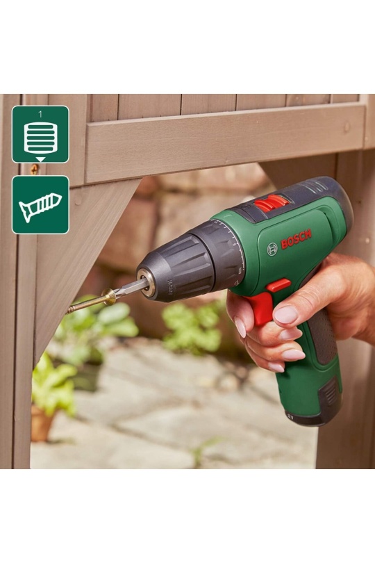 Bosch EasyDrill 1200 1.5Ah Çift Akü Delme/Vidalama Makinesi - 06039D3007