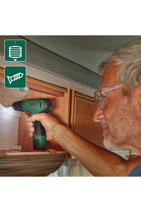 Bosch EasyDrill 1200 1.5Ah Çift Akü Delme/Vidalama Makinesi - 06039D3007