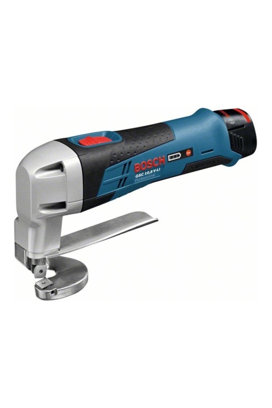 Bosch Professional GSC 12V-13 2 Ah Çift Akülü Sac Kesme Makinesi - L-boxx Çantalı 0601926108