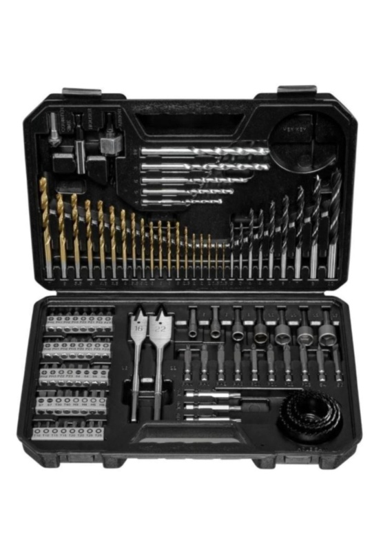 Bosch Professional GSB 13 RE Darbeli Matkap - 0601217100 + Bosch V-Line Matkap & Vidalama Karışık Aksesuar Seti 103 Parça - 2607017367