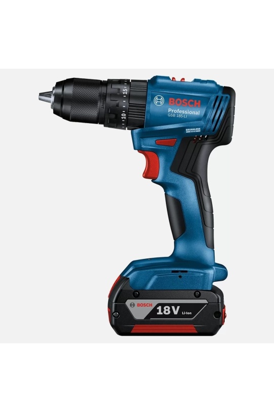 Bosch Professional GSB 185-Li 2.0 Ah Tek Akülü Kömürsüz Motor Darbeli Matkap + Bosch X-Line Mini 25 Parça Vidalama Seti