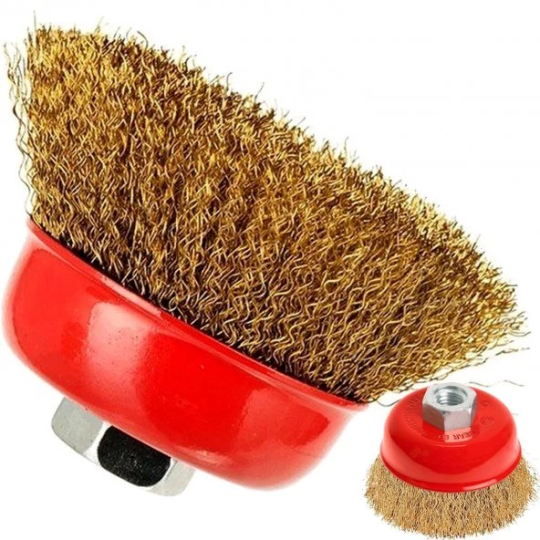 GFB 75 mm Saçaklı Çanak Fırça