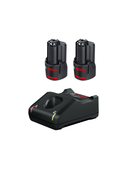 Bosch Professional 2 x Gba 3,0AH Akü Gal 12V-40 Hızlı Şarj Cihazı - 1600A019RD