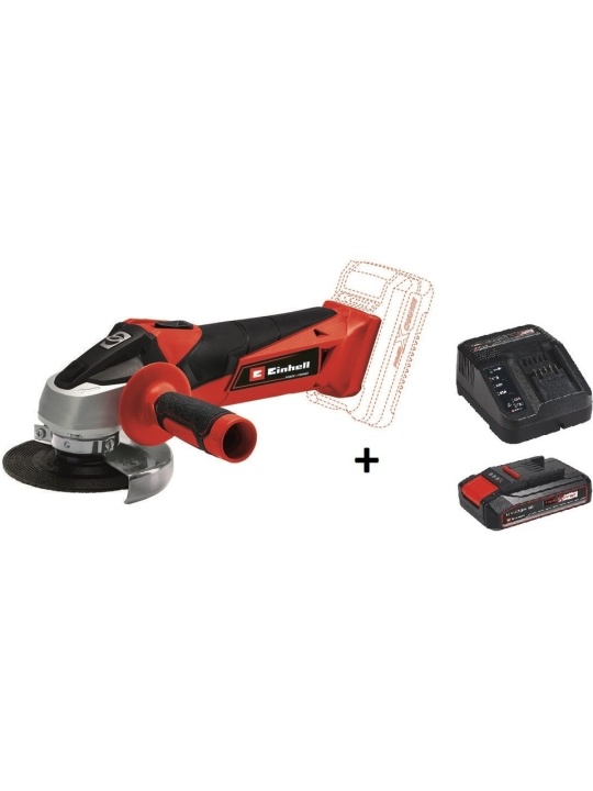 Einhell Tc-Ag 18 / 115 Li Akülü Avuç Taşlama + 2.5 Ah Starter Kit