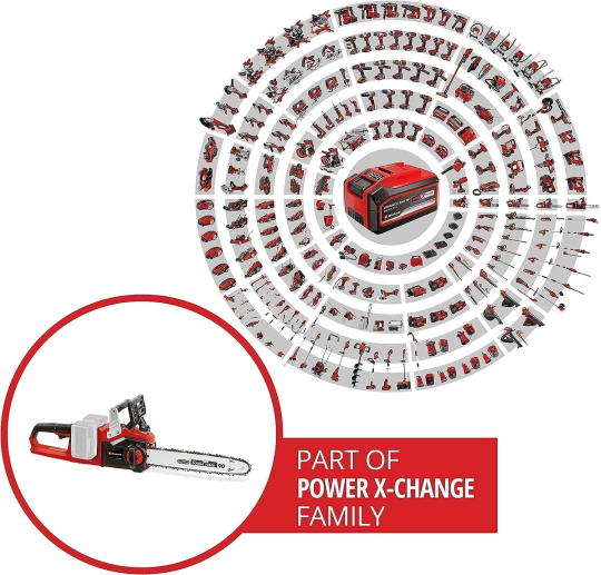 Einhell GE-LC 36/35 Li- Akülü Ağaç Kesme Makinesi 18V 2 x 4.0 Ah + Şarj Cihazı