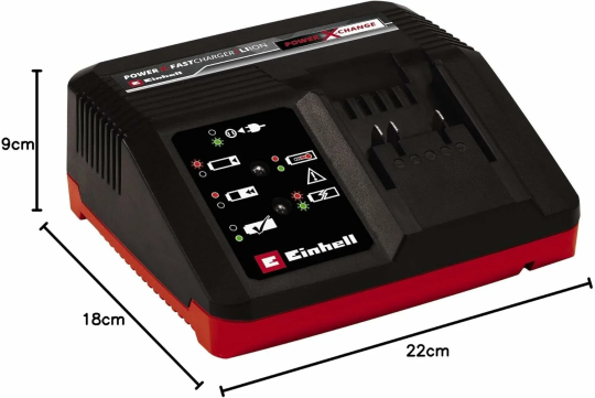 Einhell 18V 5,2 Ah & 4A Fastcharger Akü & Şarj Cihazı - 4512114