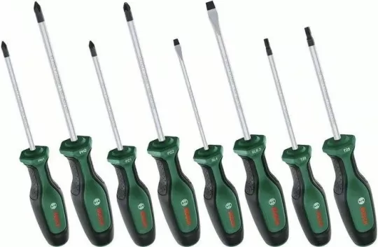 Bosch Home and Garden Tornavida Seti 8 Parça - 1600A02BX8