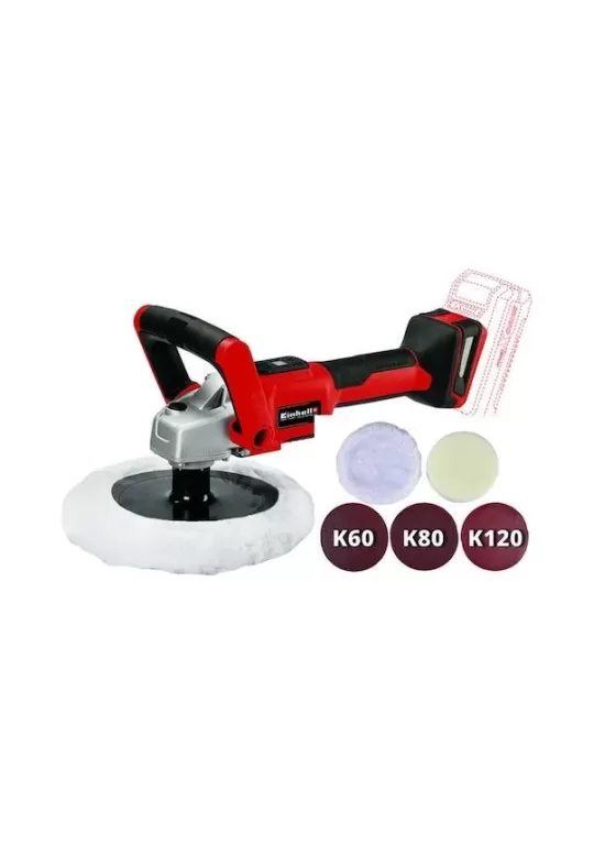 Einhell CE-CP 18/180 Li E-Tek Akülü 2.5 Ah Kömürsüz Akülü Polisaj ve Zımpara Makinesi