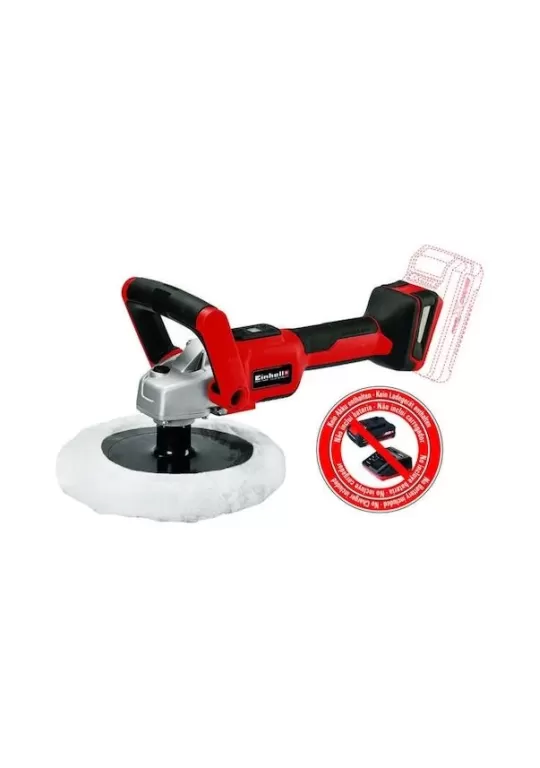 Einhell CE-CP 18/180 Li E-Tek Akülü 2.5 Ah Kömürsüz Akülü Polisaj ve Zımpara Makinesi