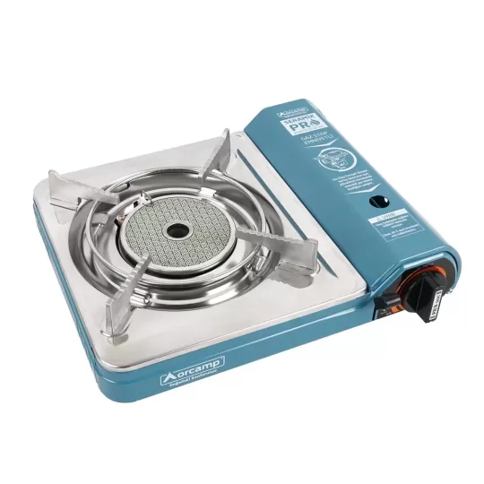 Orcamp Tekli Portatif Ocak Gaz Stop Emniyetli Mavi