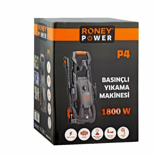 Roney Power P4 135 Bar Basınçlı Yıkama Makinesi 1800 W