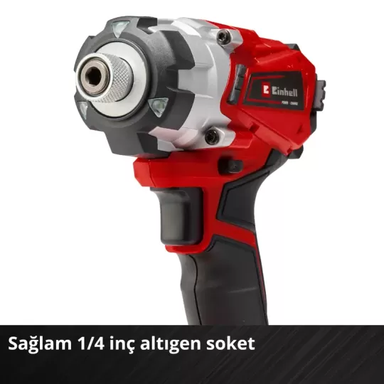 Einhell TE-CI 18/1 Li - Çift Akülü 4 Ah Darbeli Vidalama