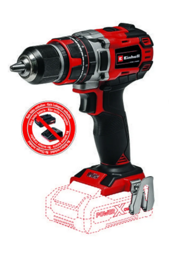 Einhell TE-CD 18/50 Li-i BL Solo Kömürsüz Akülü Darbeli Matkap - 4513942