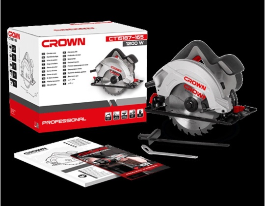 Crown Sunta Kesme 1200W 165Mm Ct15187-165