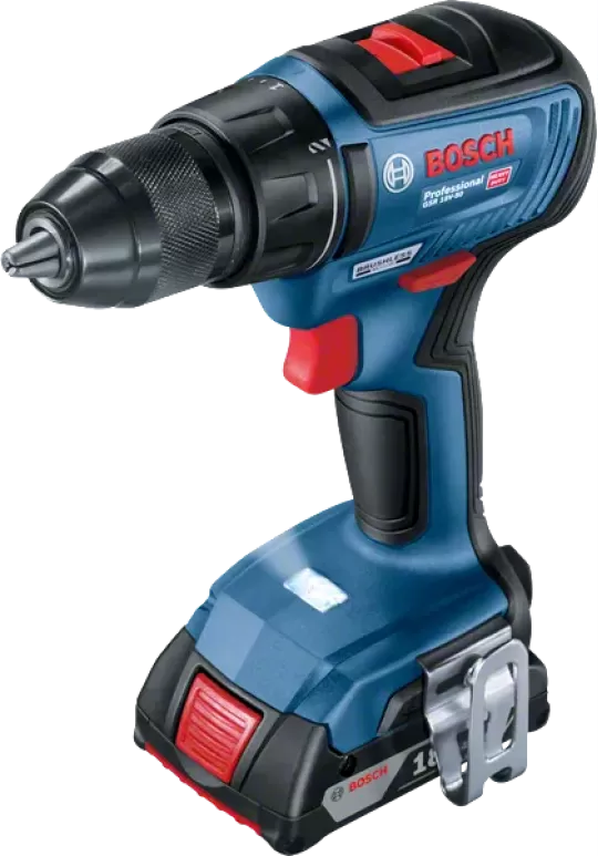 Bosch Professional GSR 18v-50 2ah 18V Çift Akülü Delme Vidalama - 06019h5000