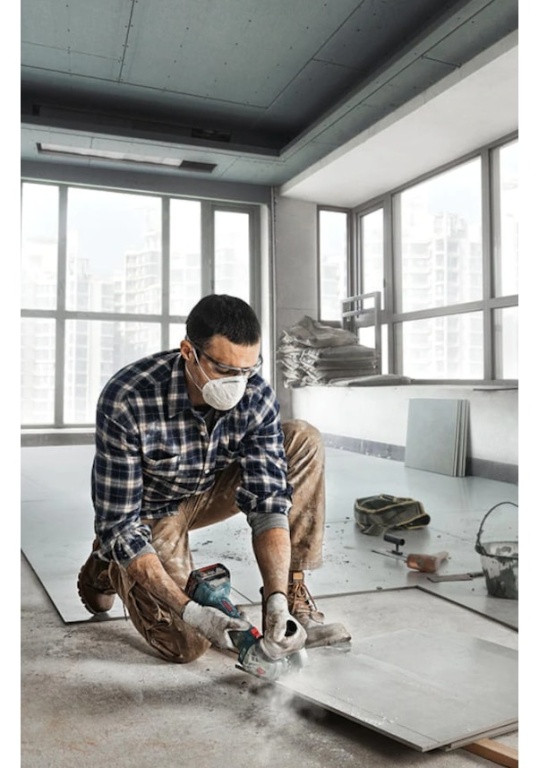 Bosch Professional GWS 180-LI 2x4ah Çift Akülü Taşlama Makinesi - 06019H9021