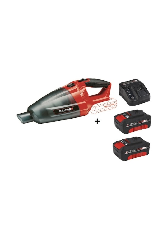 Einhell TE-VC 18 Li Akülü El Süpürgesi + 2 x 2.5 Ah Starter Kit