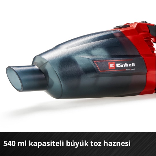 Einhell TE-VC 18 Li Akülü El Süpürgesi + 2 x 2.5 Ah Starter Kit
