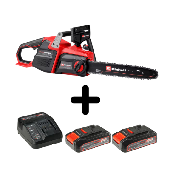 Einhell GP-LC 36/40 Li BL- Akülü Ağaç Kesme Makinesi 18V 2 x 2.5 Ah + Şarj Cihazı
