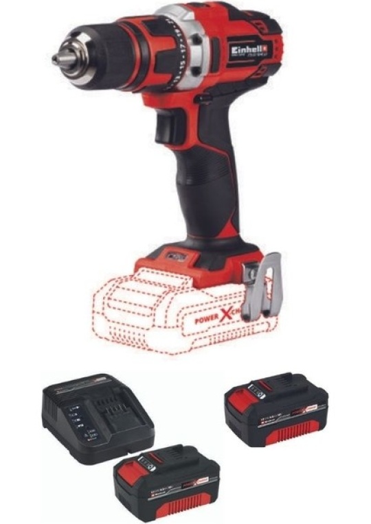 Einhell TE-CD 18/40 Li 2x4 Ah Starter Kit Akülü Vidalama Makinesi