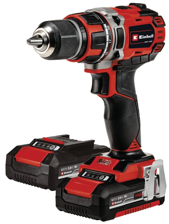 Einhell TE-CD 18/50 Li BL Çift Akülü 2.5 Ah Kömürsüz Akülü Matkap